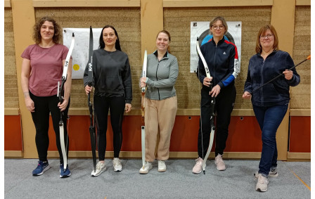 CANDIDATES A LA DECOUVERTE DU TIR A L'ARC, 01/2025.