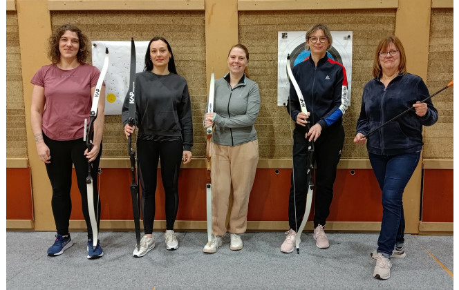 CANDIDATES A LA DECOUVERTE DU TIR A L'ARC, 01/2025.